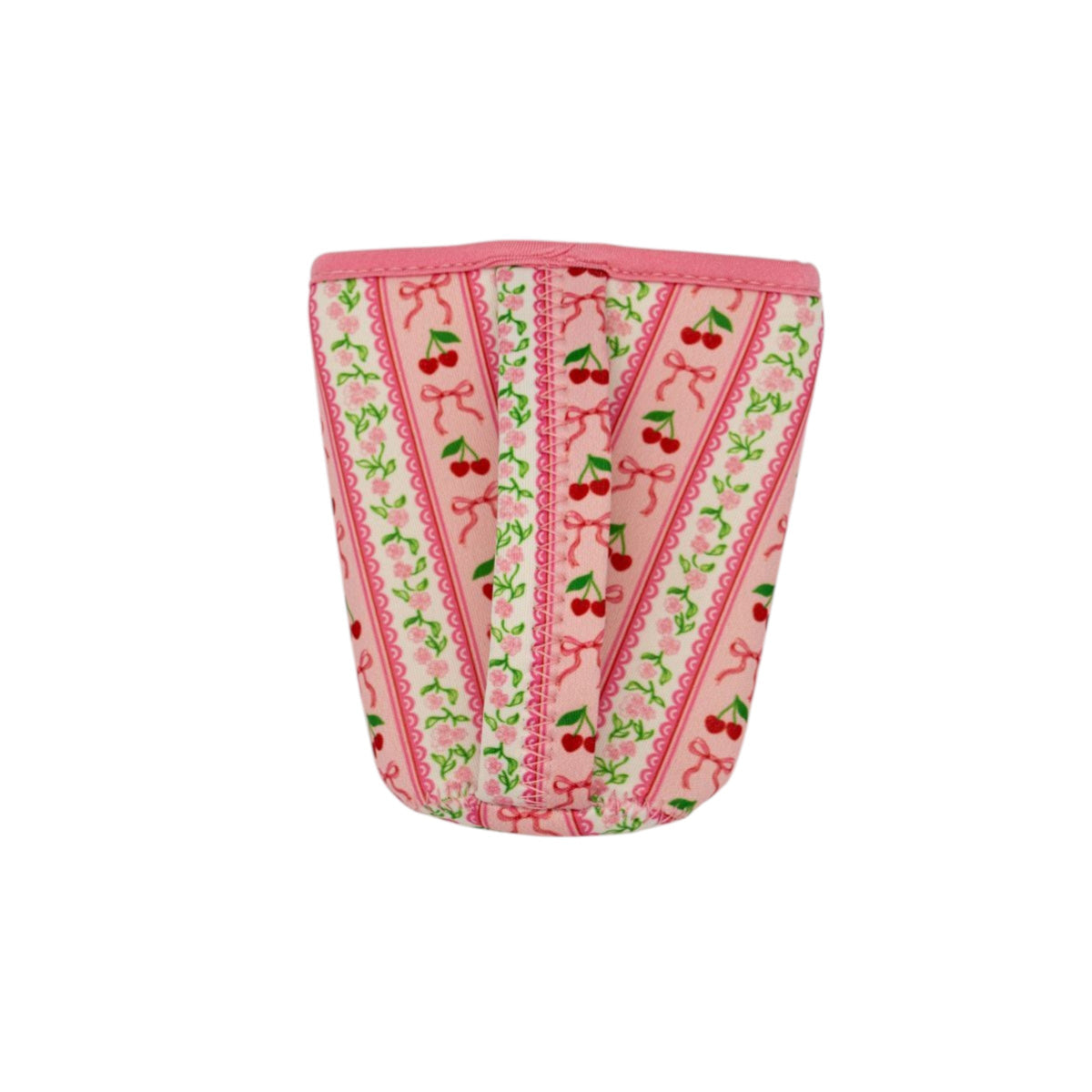 Cherry Stripe Drink Sleeve