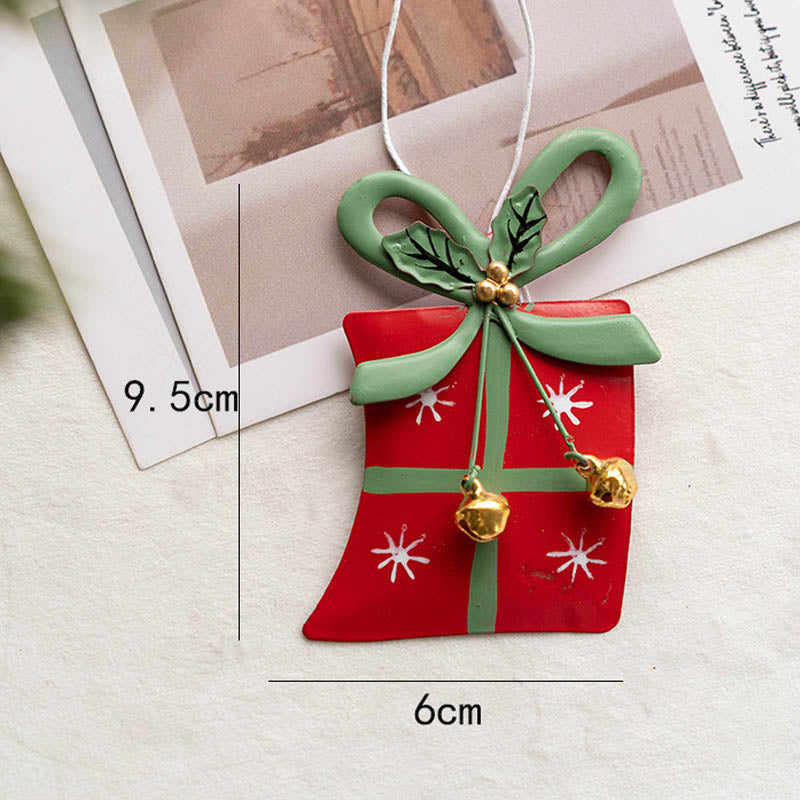 Cute Star Iron Christmas Tree Hanging Ornament