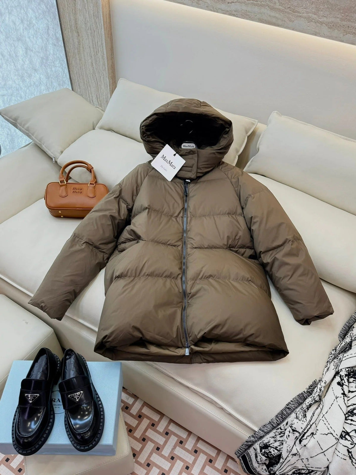 MAX MARA 25S MID-LONG DOWN JACKET 081
