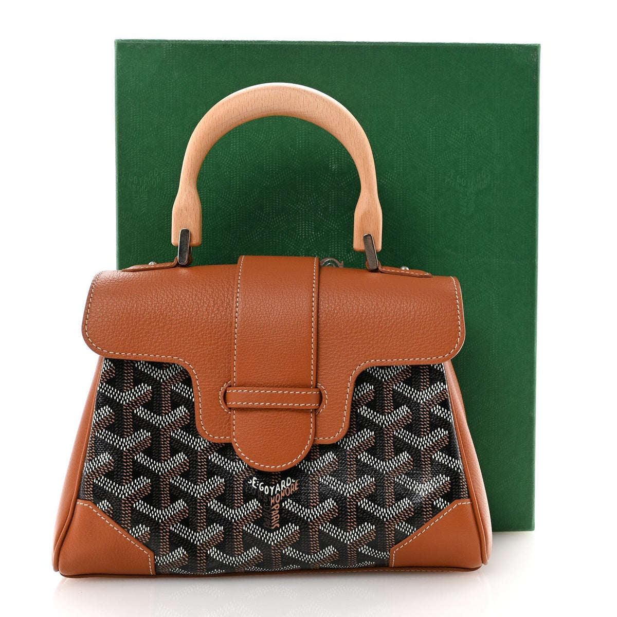 Goyardine Mini Saigon Black Gold