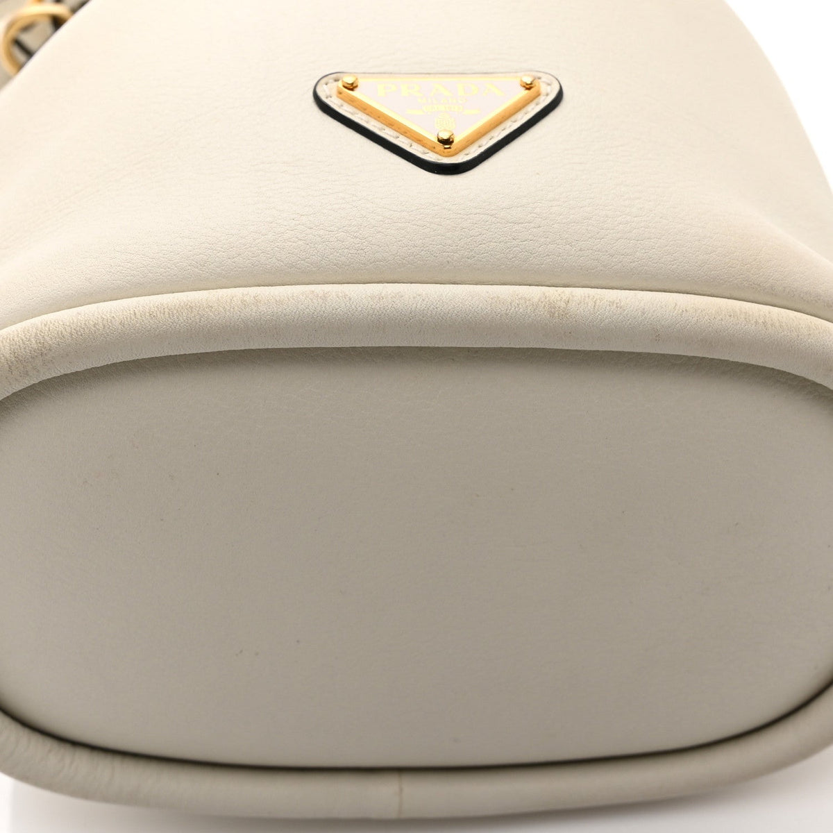 Nappa Mini Re-Edition 1978 Bucket Bag White
