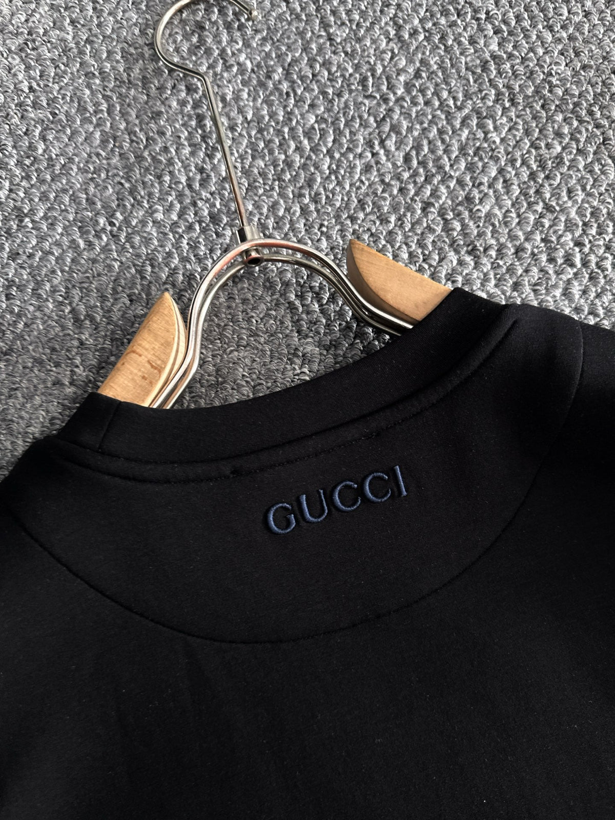 Gucci 25 Long-Sleeved T-shirt Black Cotton 108753