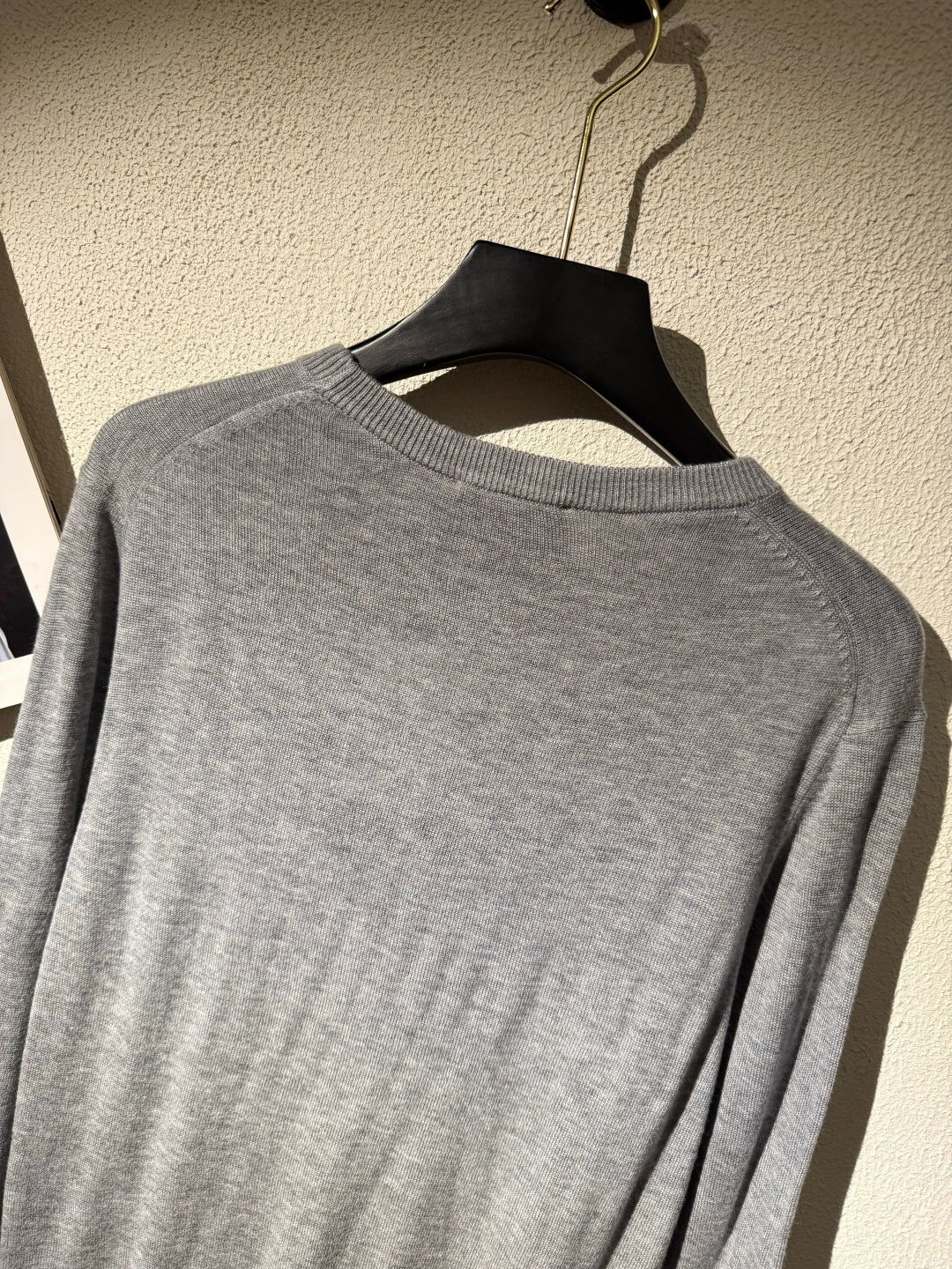 Gucci 25 Lightweight Sweater Gray Wool 106307