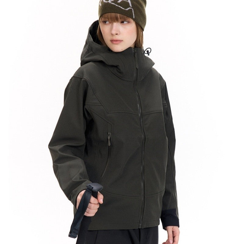 Outdoor Warm Windproof Waterproof Mountaineering Jacket