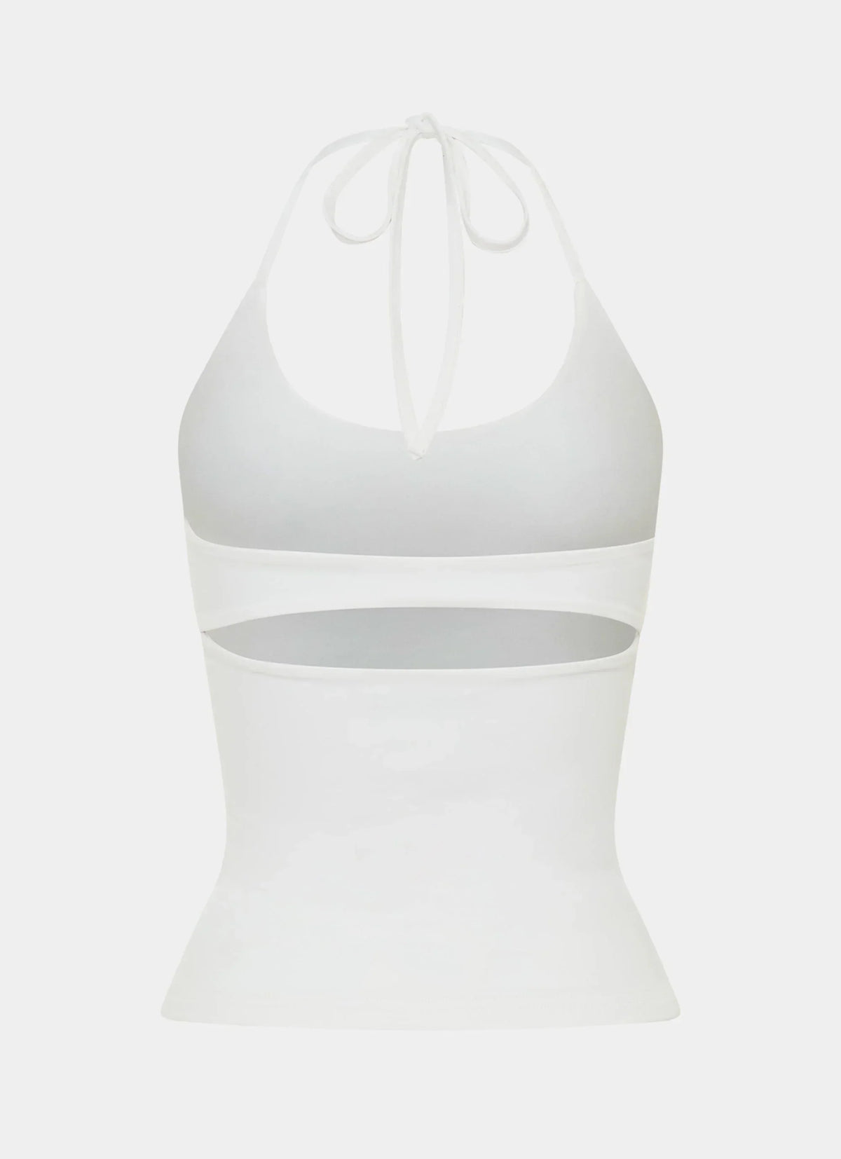 Chauncey Halter Top - White