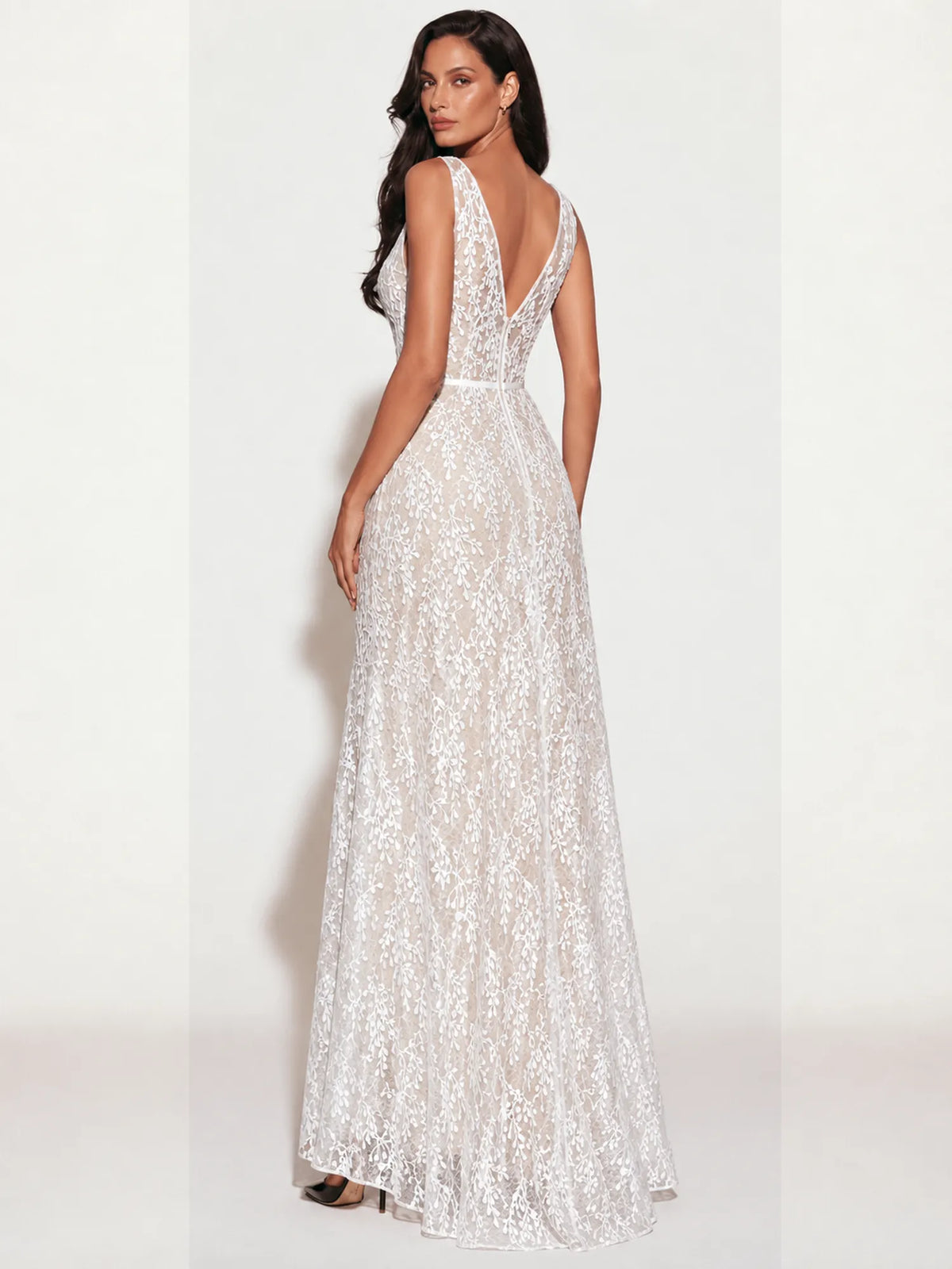 Daphne Lace Camisole Maxi Dress