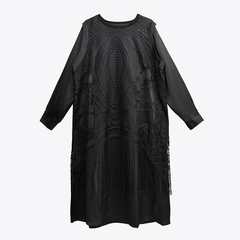Lace Patchwork Dress