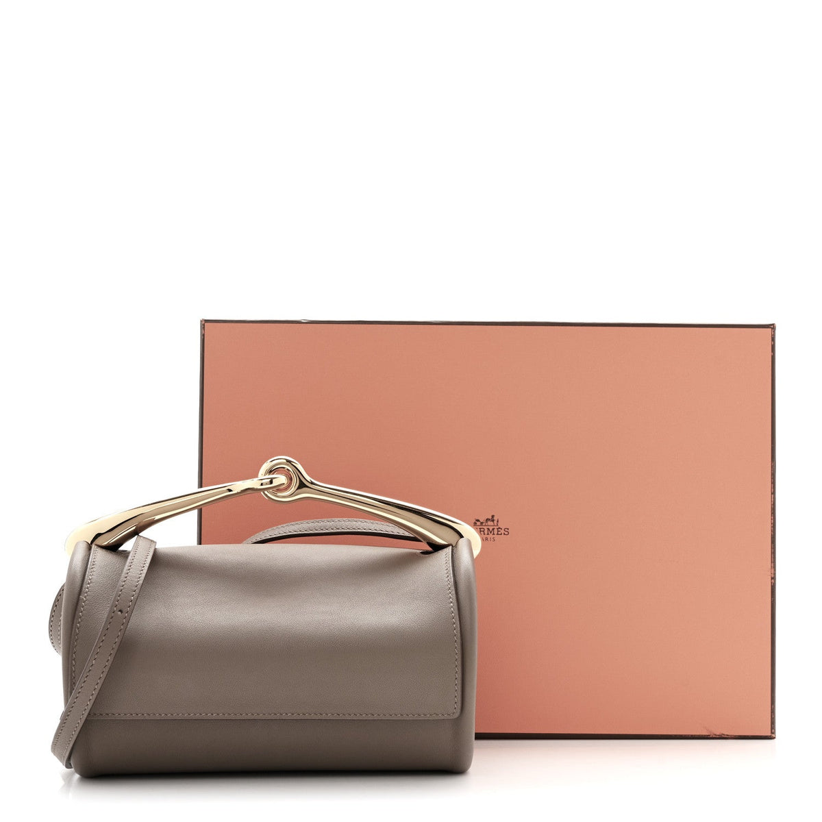 Veau Voloptu Sac Maximors Etoupe