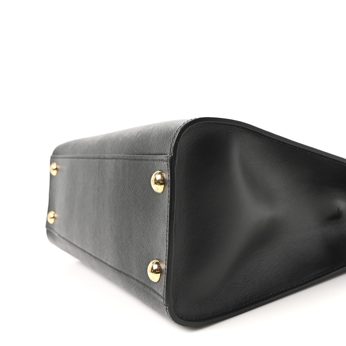 Saffiano Soft Calfskin Tote Black