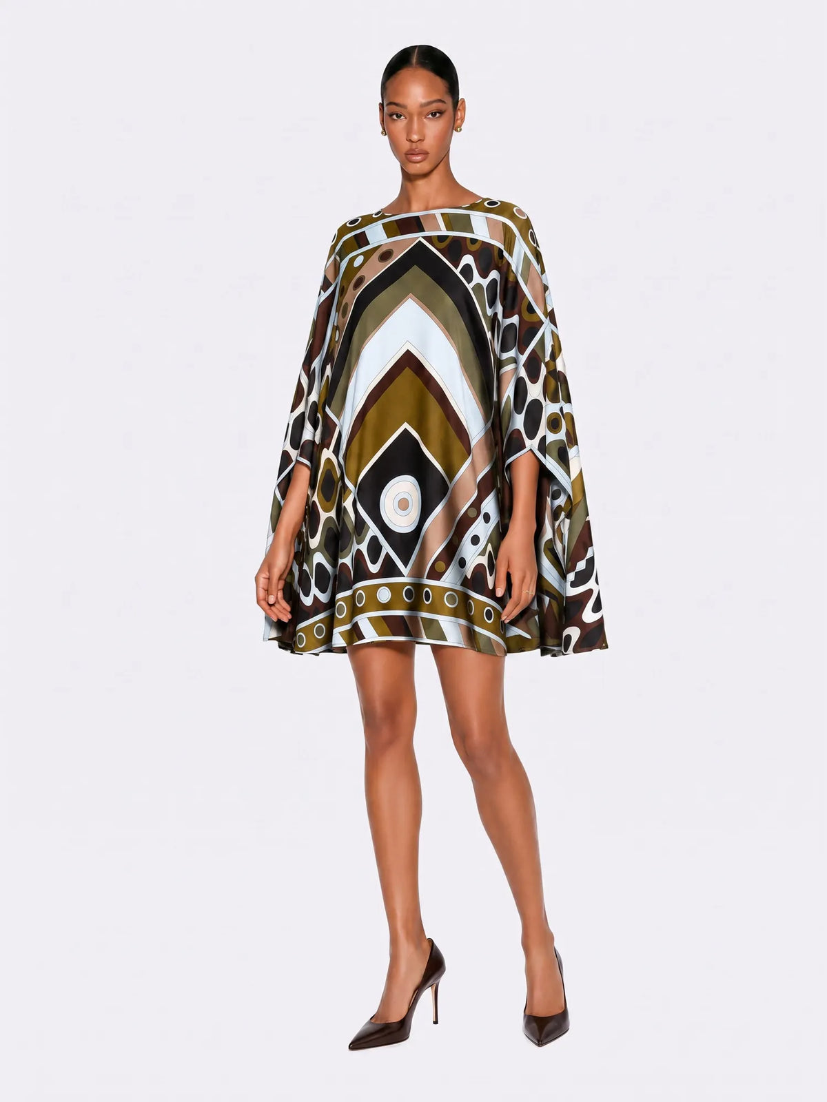 Chloe Bohemian Geometric Mini Dress