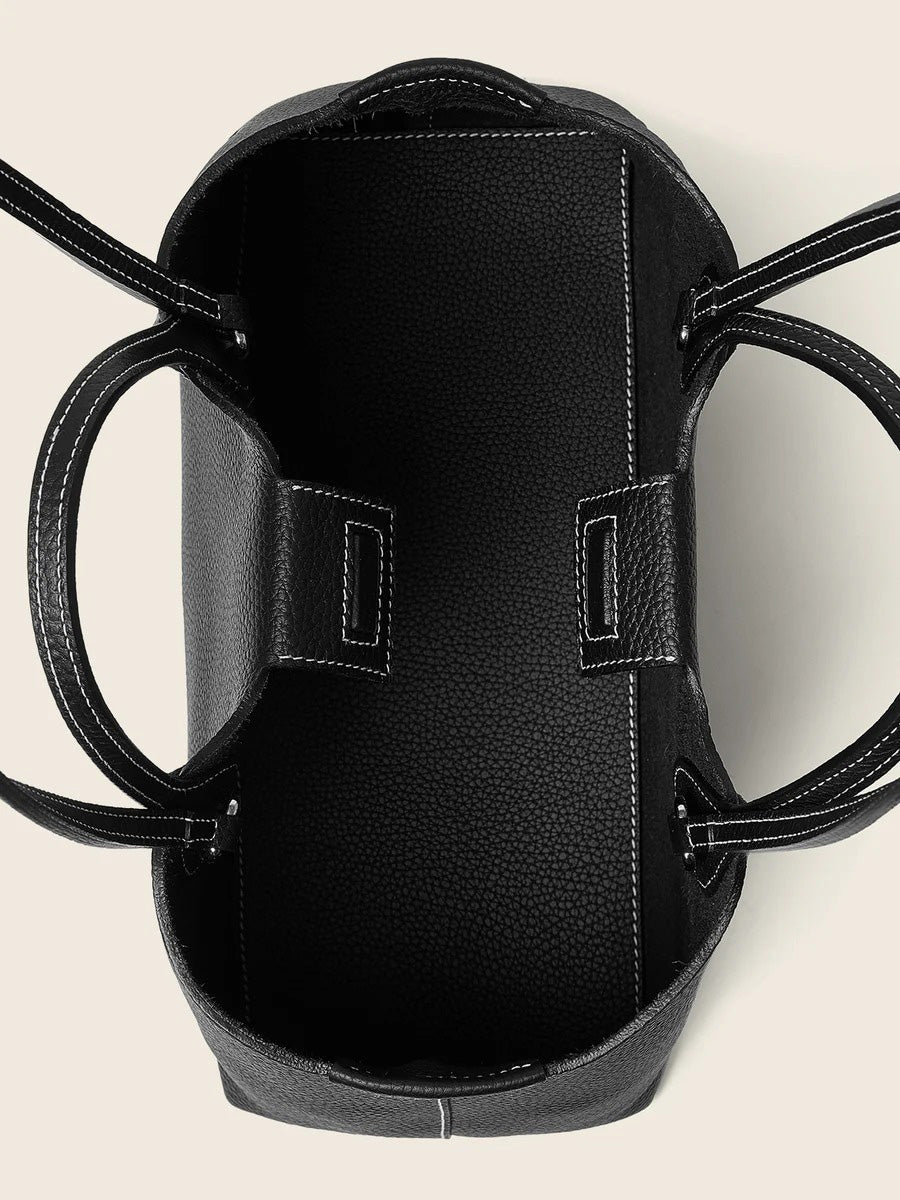 Evaline Tote M Bag in Leather