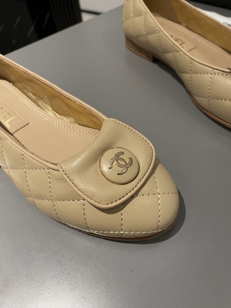 CC Quilted Lambskin Leather