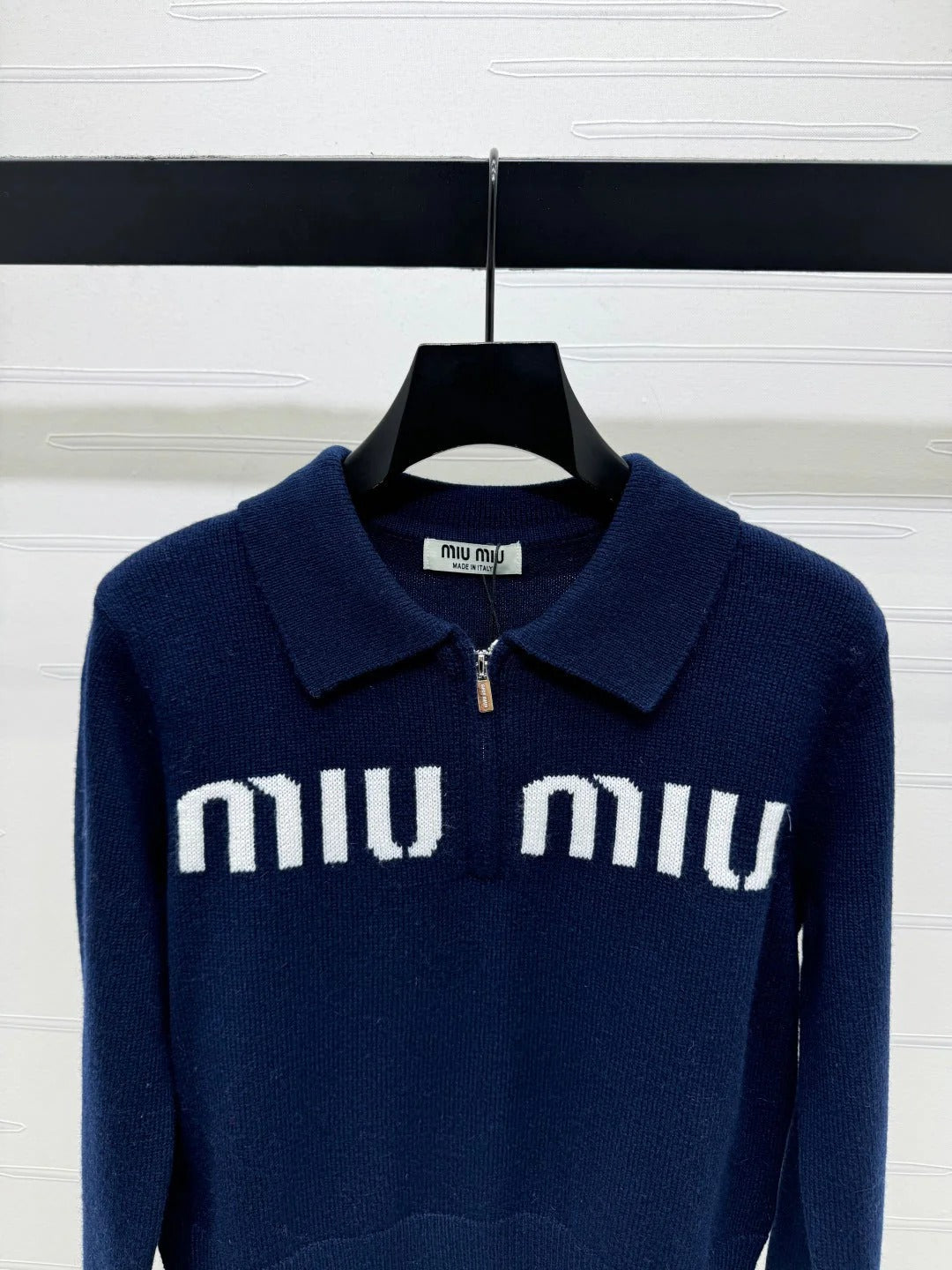 MIUMIU POLO KNIT SWEATER STYLE 750