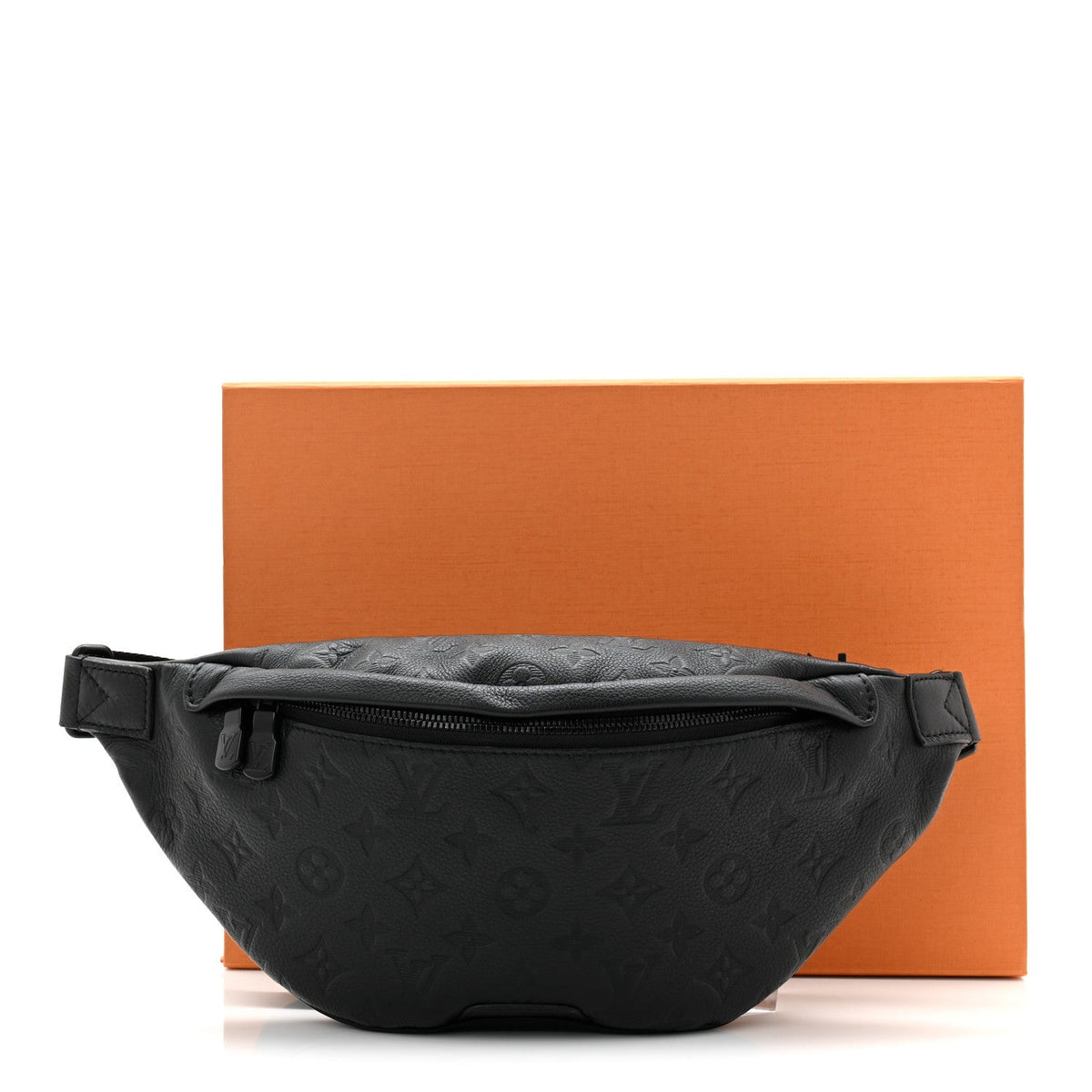 Calfskin Monogram Shadow Discovery Bumbag Black