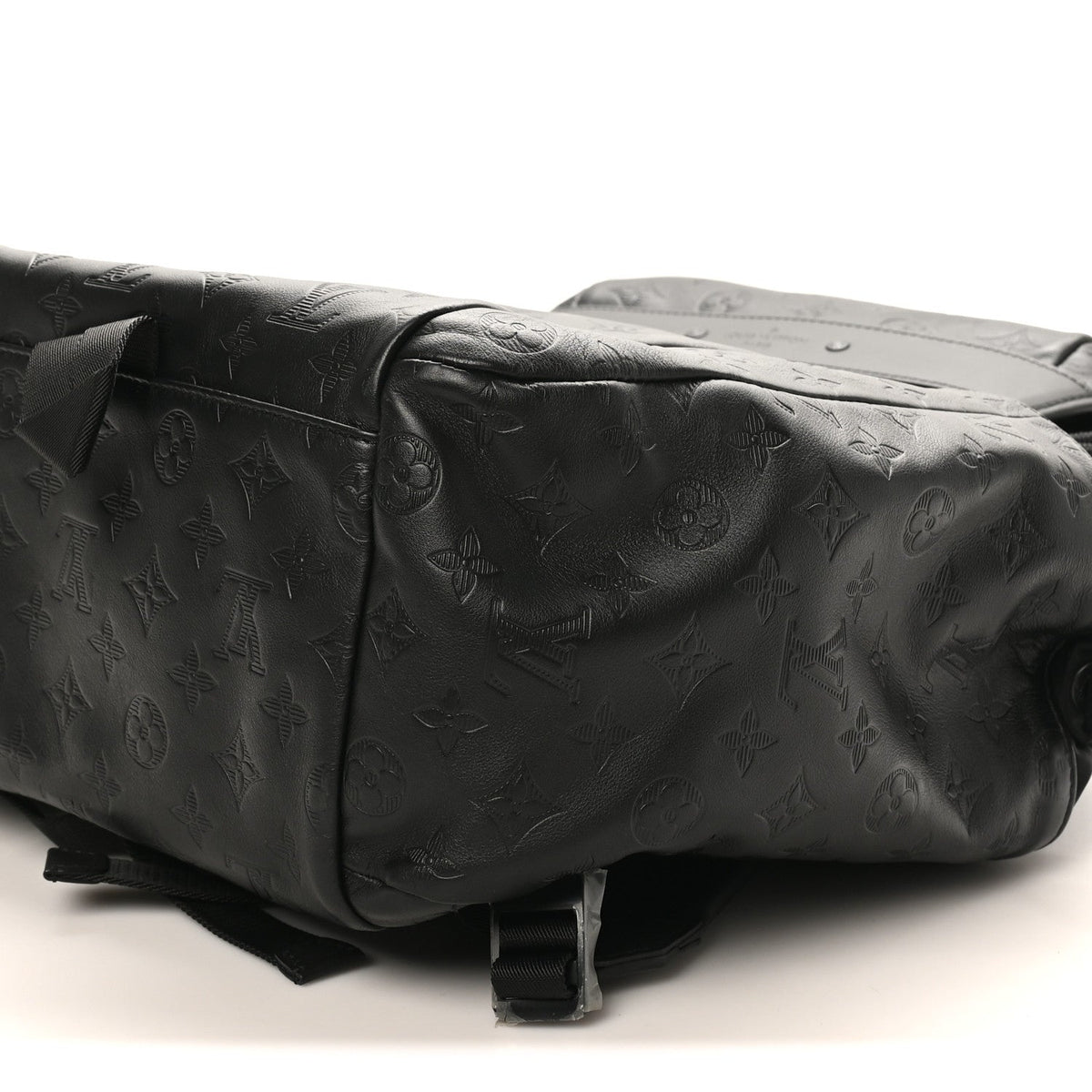 Calfskin Monogram Shadow Discovery Backpack Black