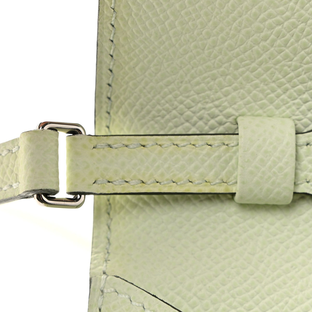Epsom Kelly Wallet To Go Vert Fizz
