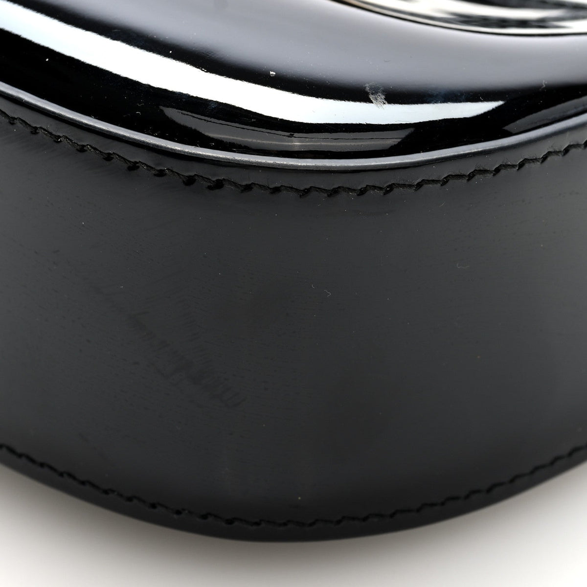 Patent Mini Hobo Black