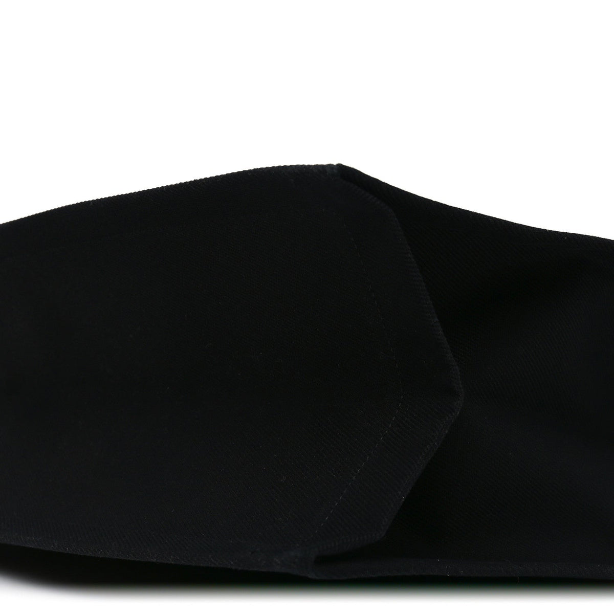 Linen Calfskin Rive Gauche Tote Black