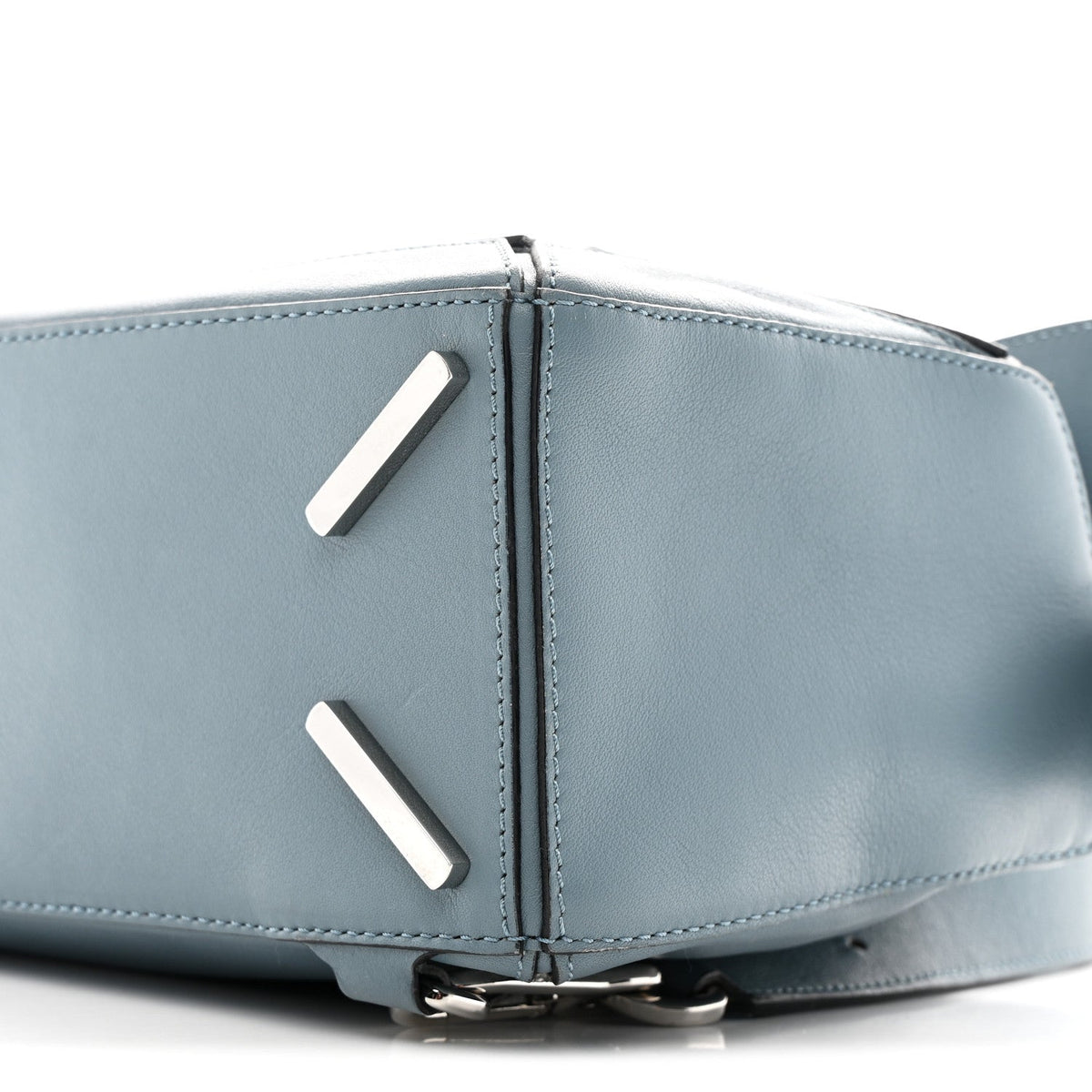 Calfskin Small Puzzle Bag Stone Blue
