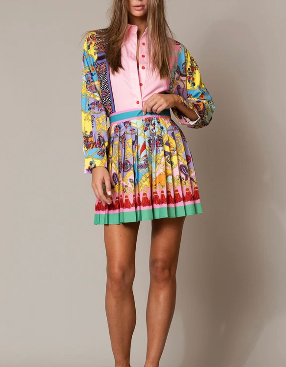 Kerry Shirt & Skirt Set