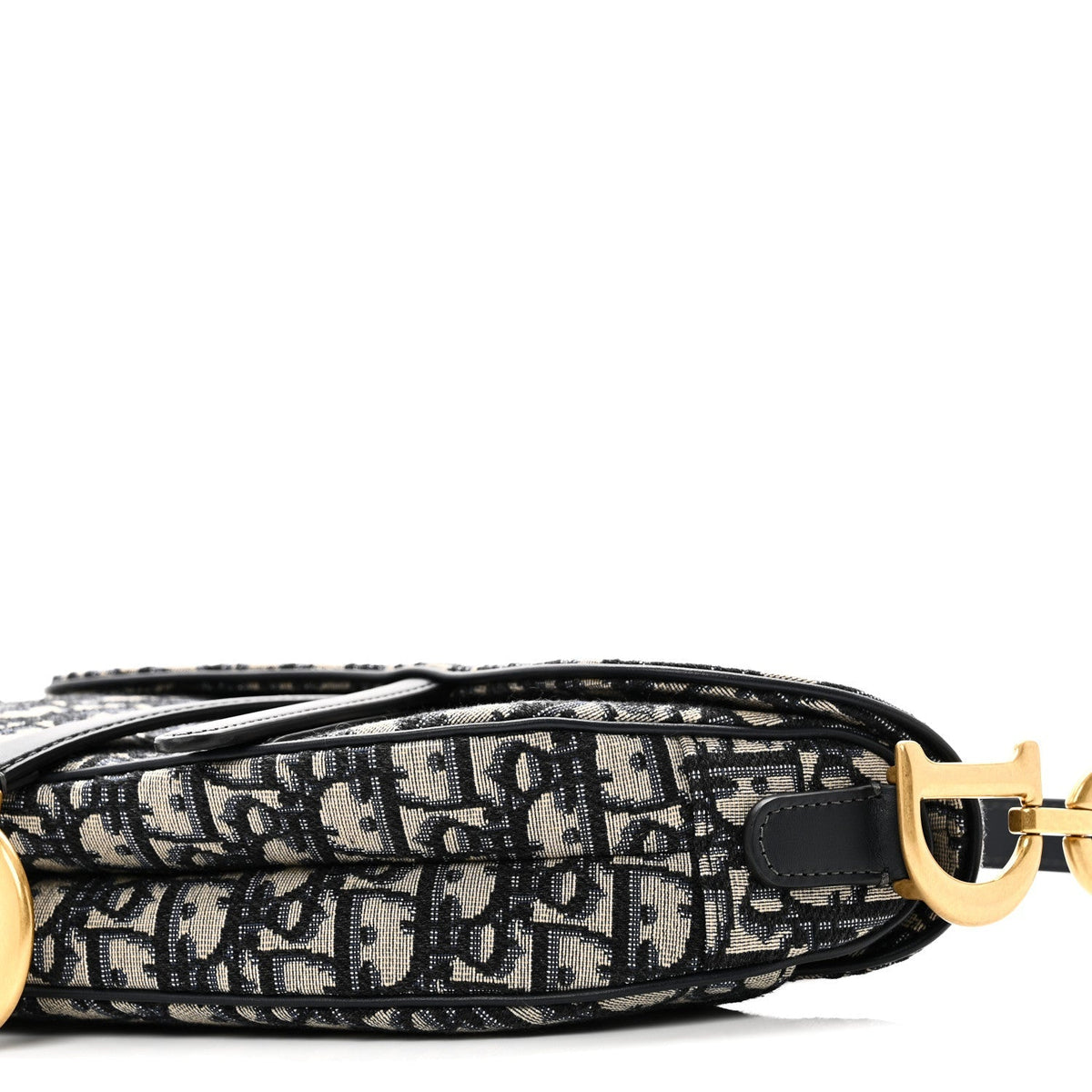 Oblique Saddle Bag Blue