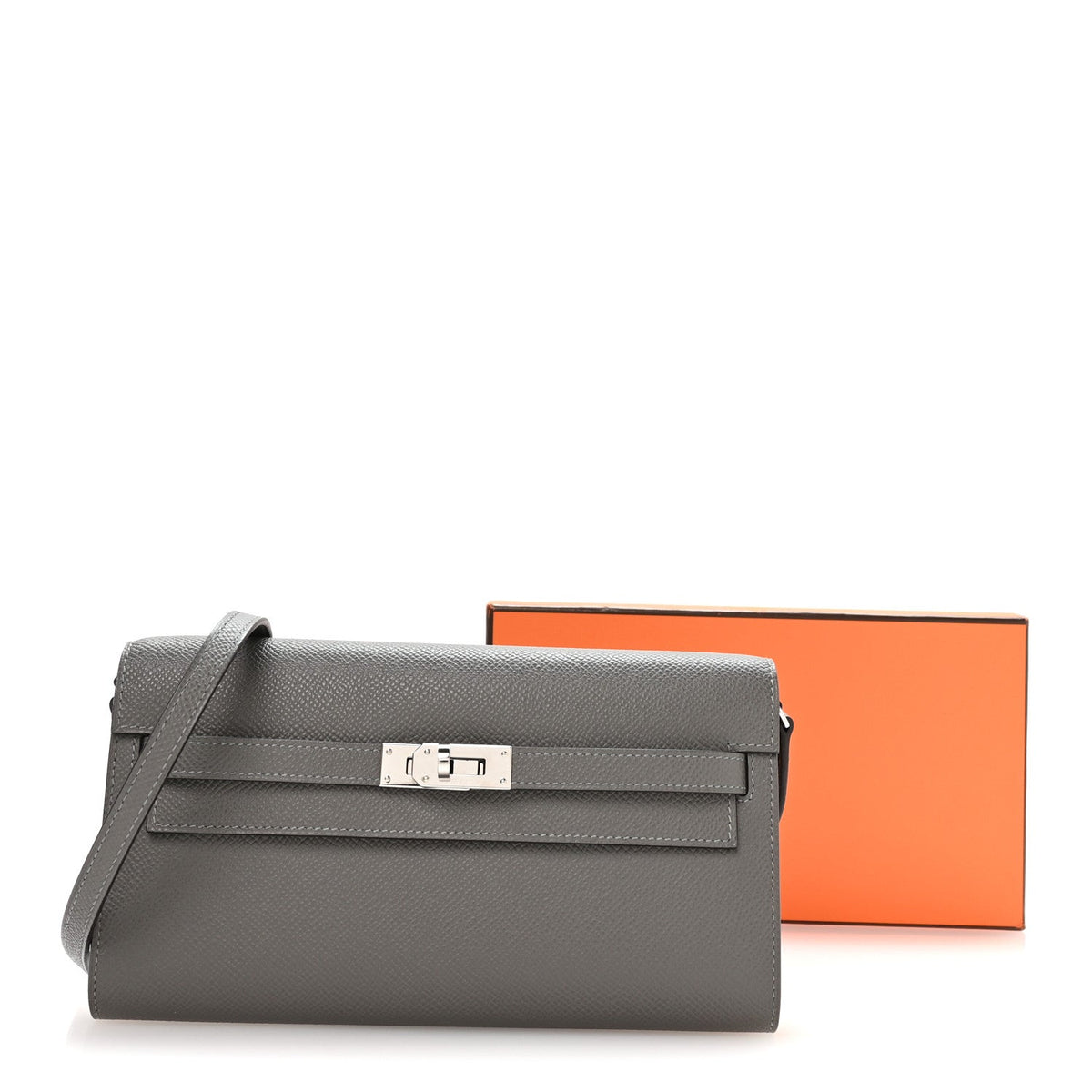 Epsom Kelly To Go Wallet Gris Meyer