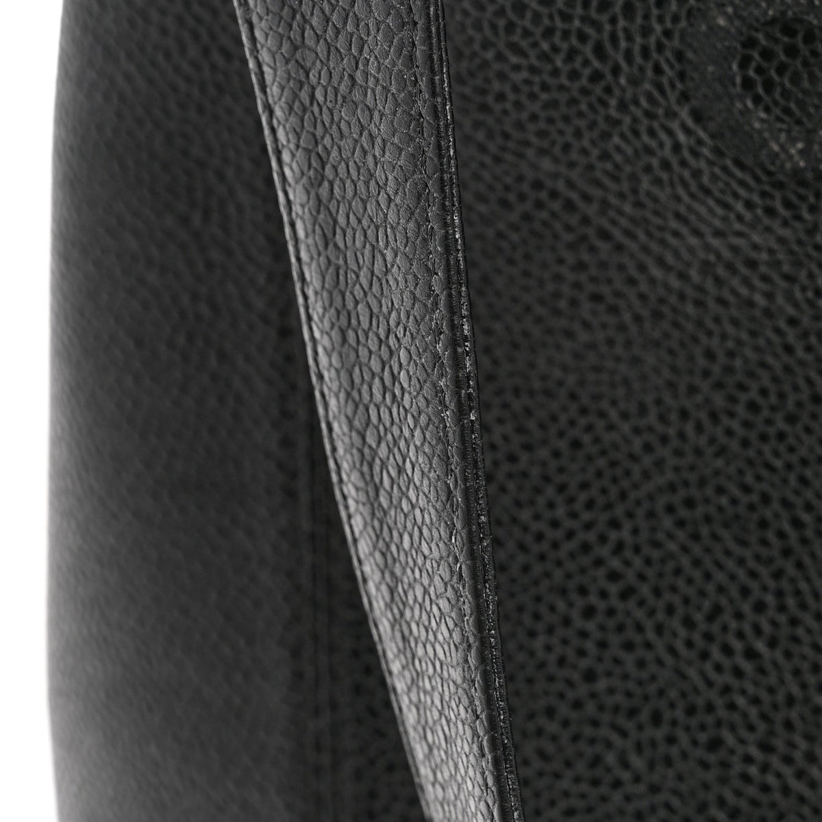 Caviar Shoulder Bag Black