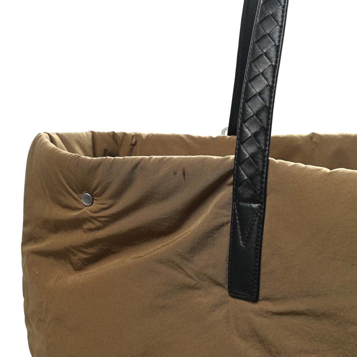Nylon Crossroad Buckle Tote Mud