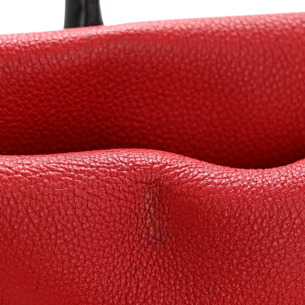 Monogram Cuir Orfevre Tote W PM Cherry