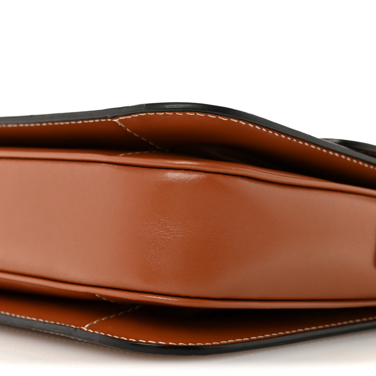 Triomphe Canvas Calfskin Medium Triomphe Bag Tan