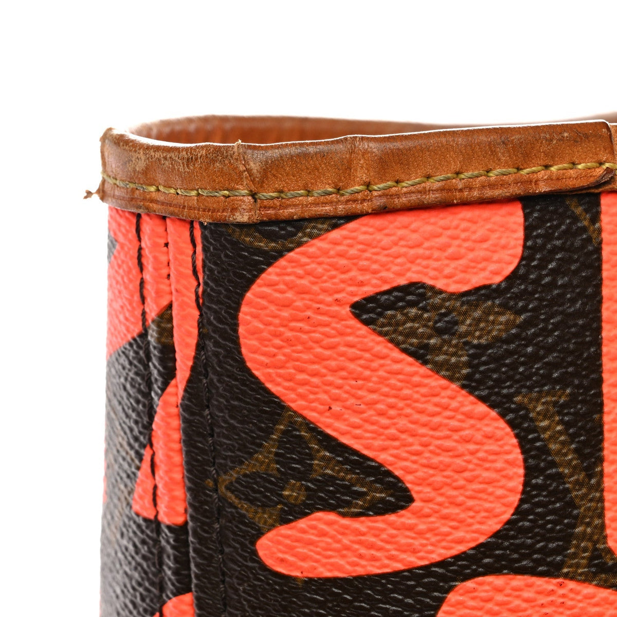 Monogram Graffiti Neverfull GM Orange