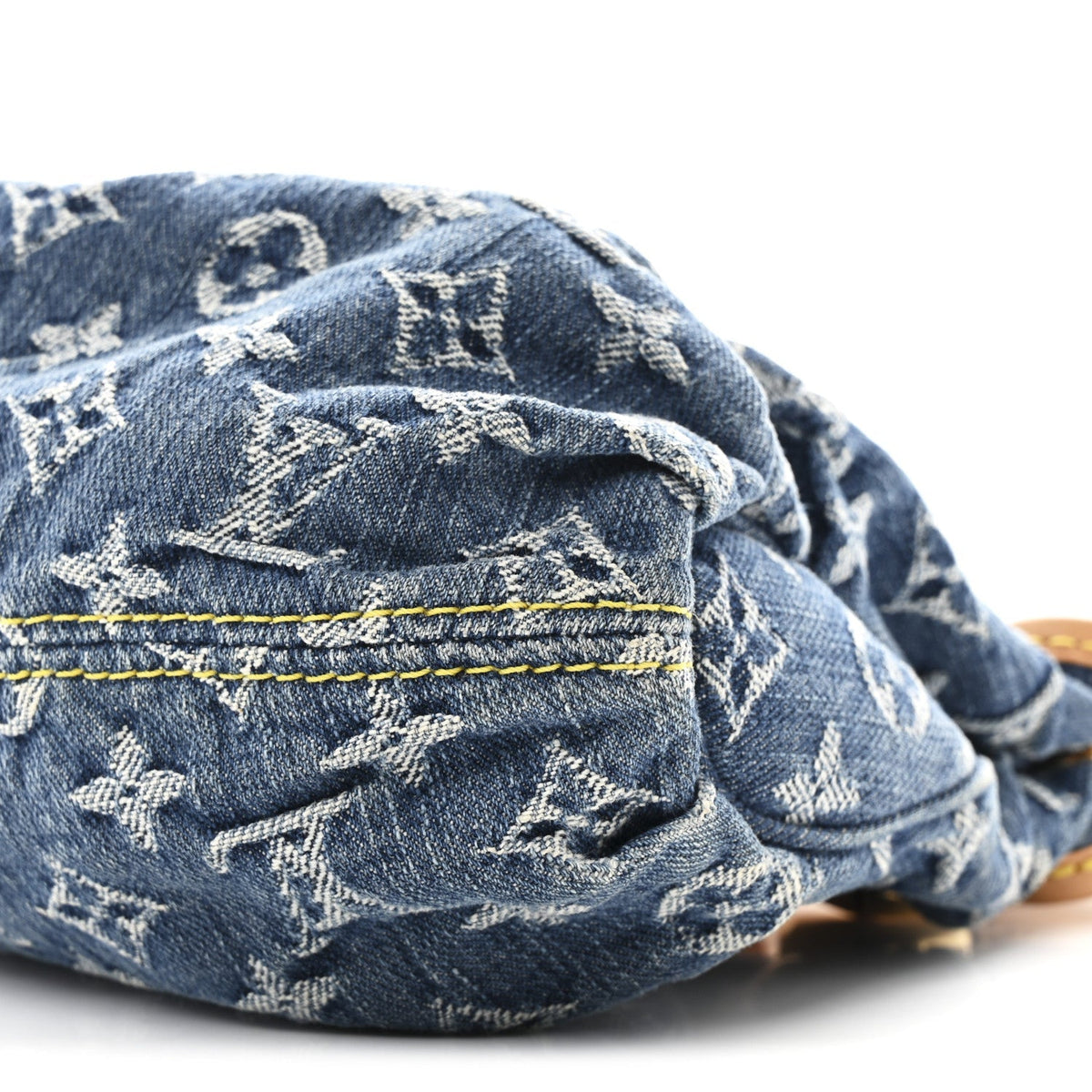 Monogram Denim Pleaty Blue