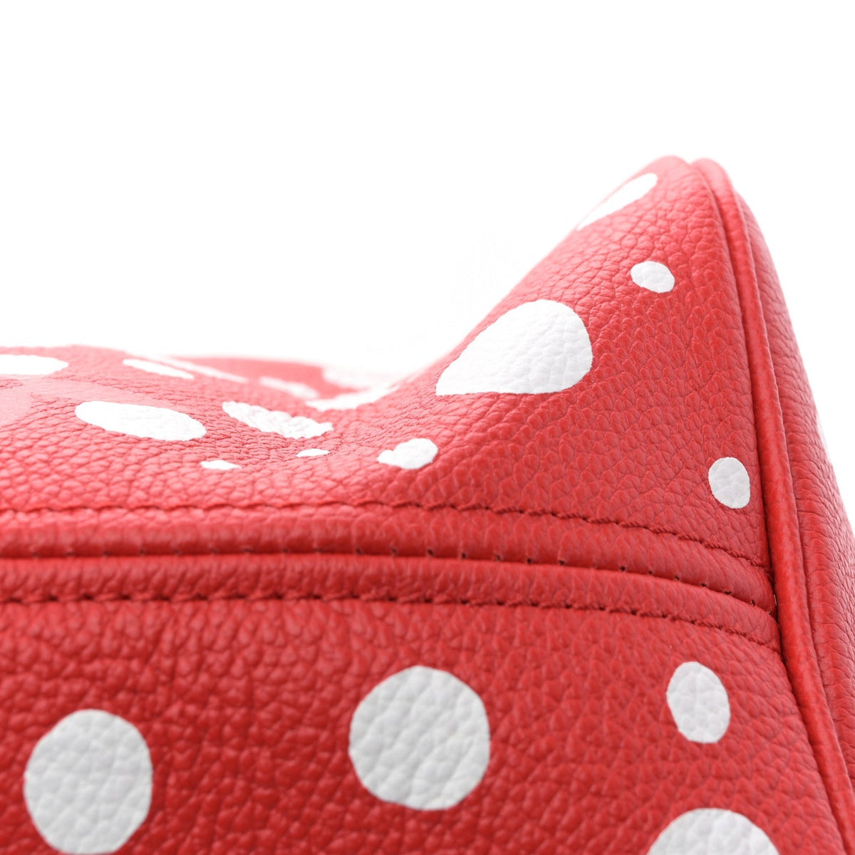 LV X YK Empreinte Infinity Dots Neverfull MM Rouge White
