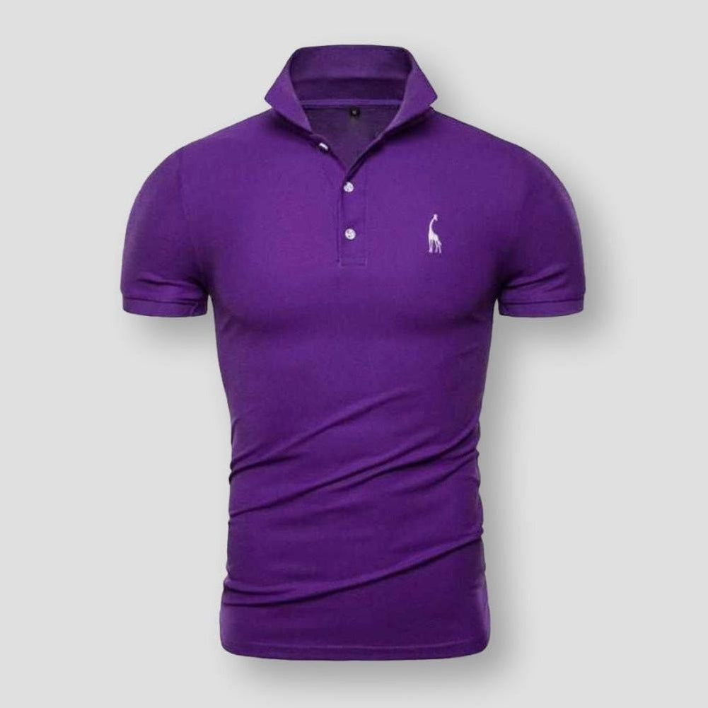 Sky Madrid Cotton Polo Shirt