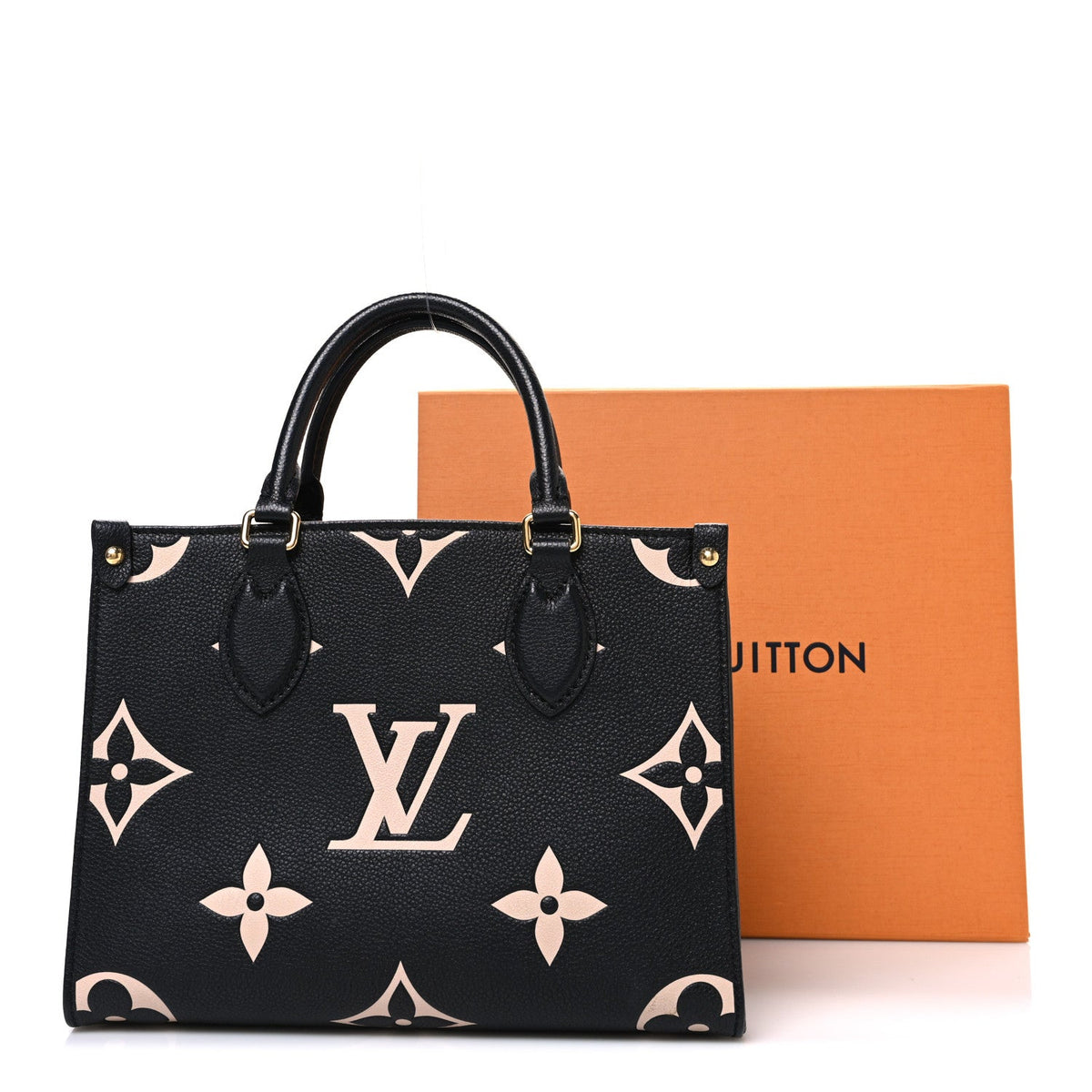 Empreinte Monogram Giant Onthego PM Black Beige