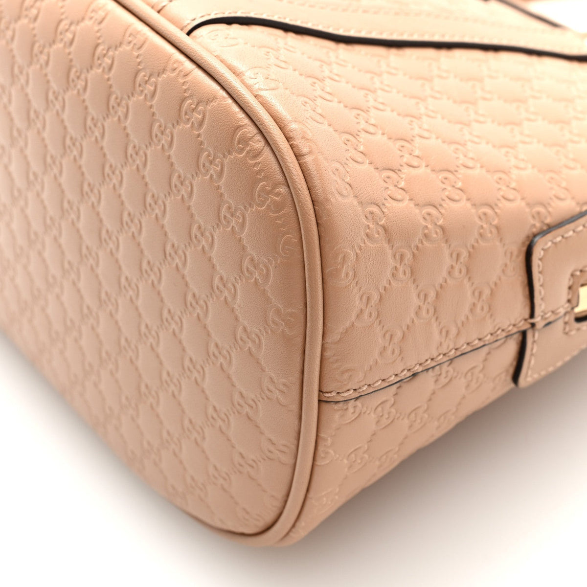 Soft Microguccissima Mini Dome Bag Camelia