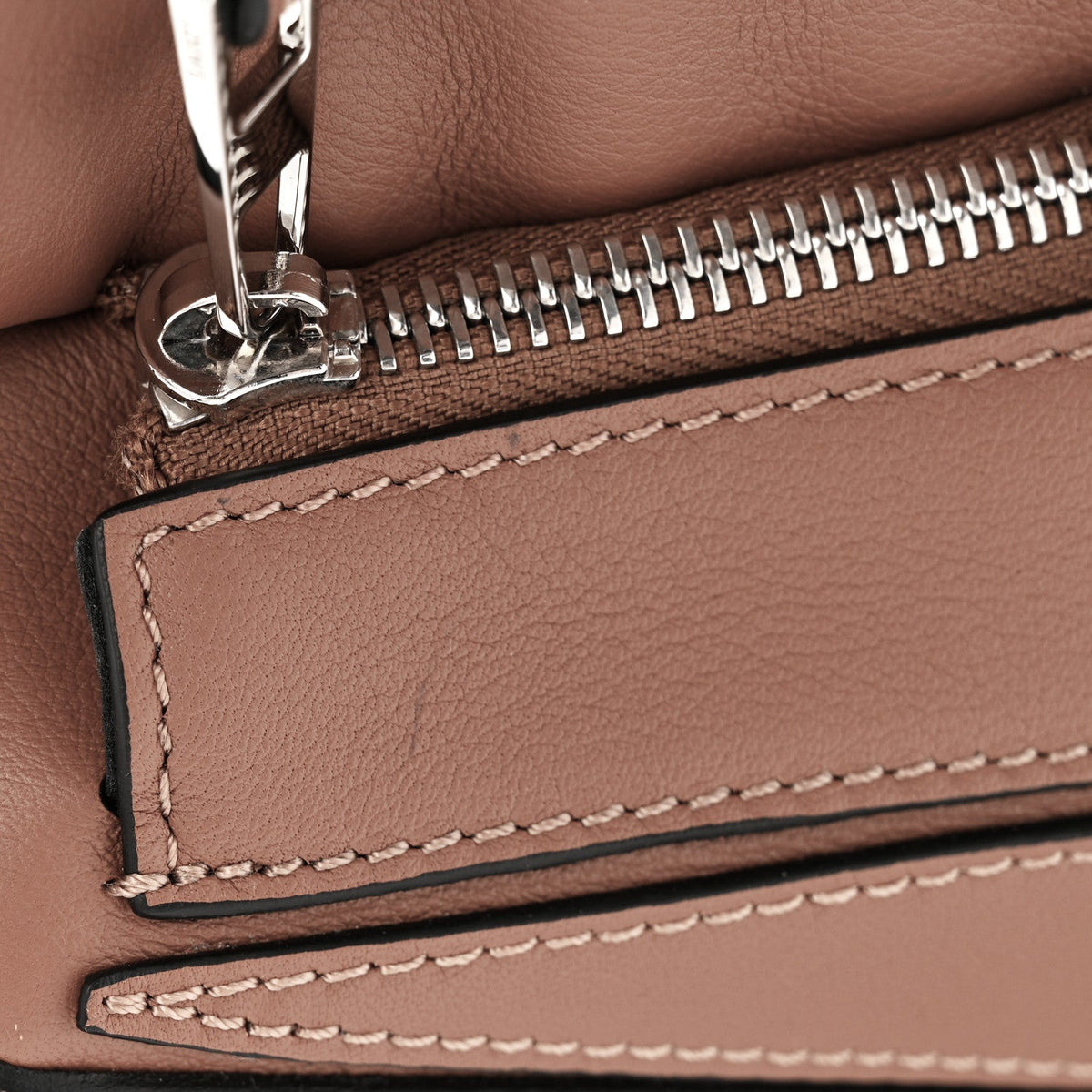 Calfskin Small Puzzle Bag Tan