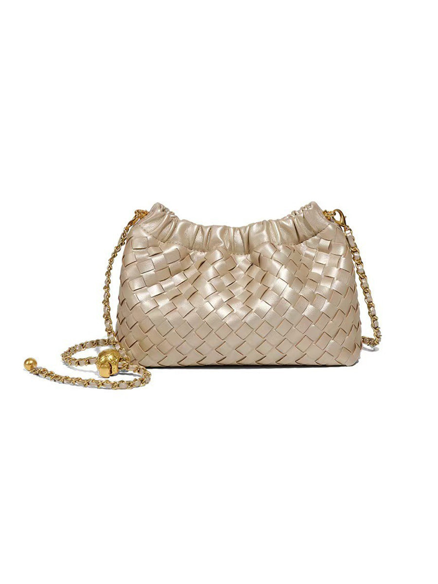 Valentina Hand-Woven Cloud Bag
