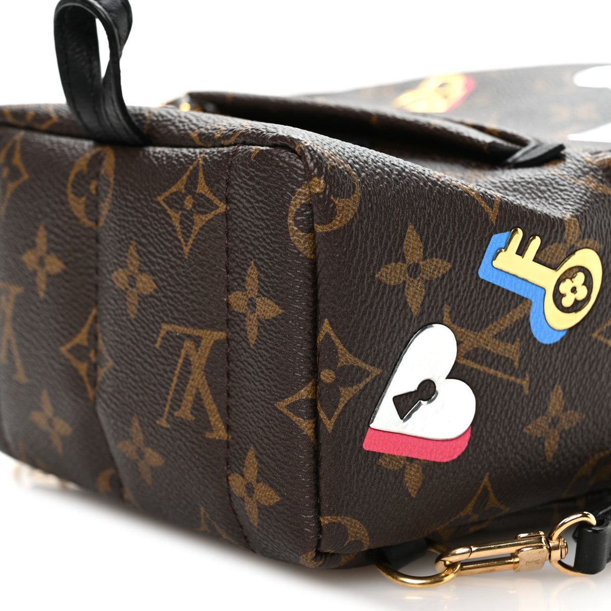 Monogram Love Lock Palm Springs Backpack Mini