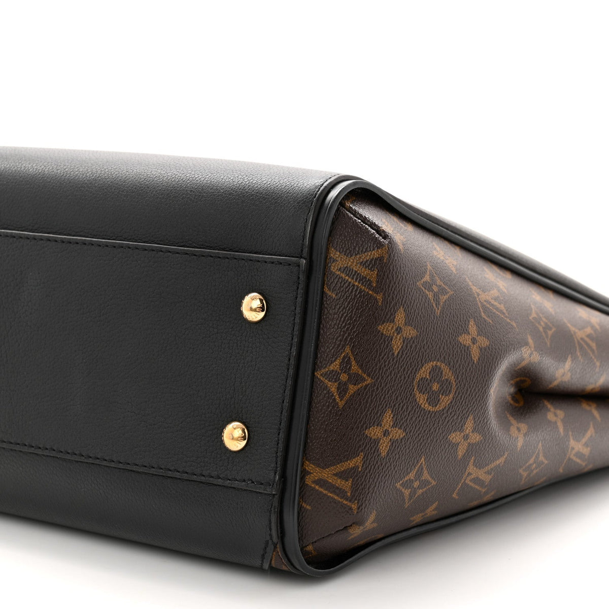 Calfskin Monogram Kimono Tote Black