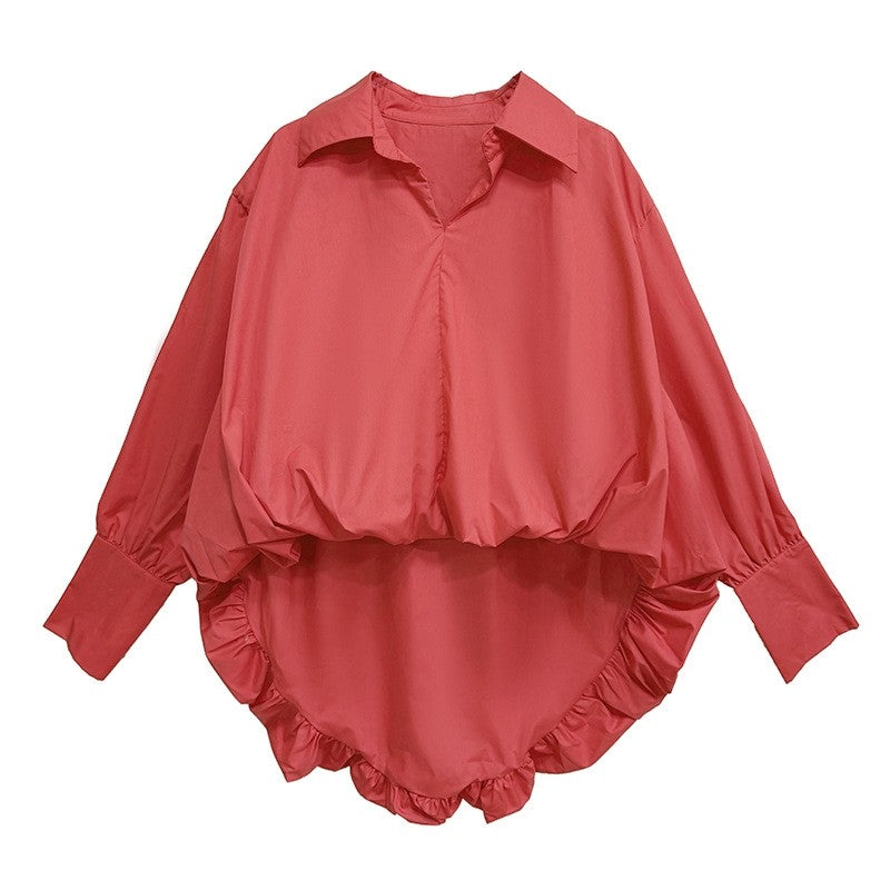 Solid Loose-Fit Shirt