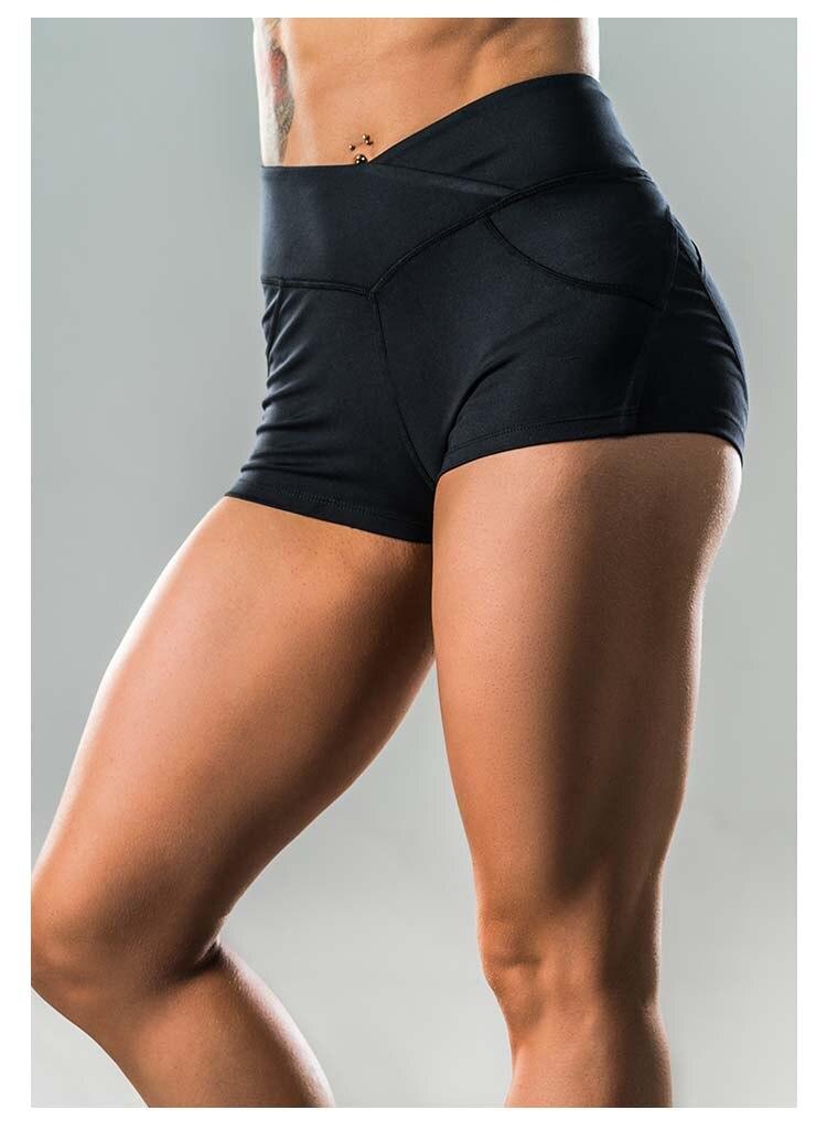 Sexy Butt Lift Workout Sports Shorts Women Fitness Short Pants Peach Hips Dry High Waist Yoga Workout Running Gym Shorts