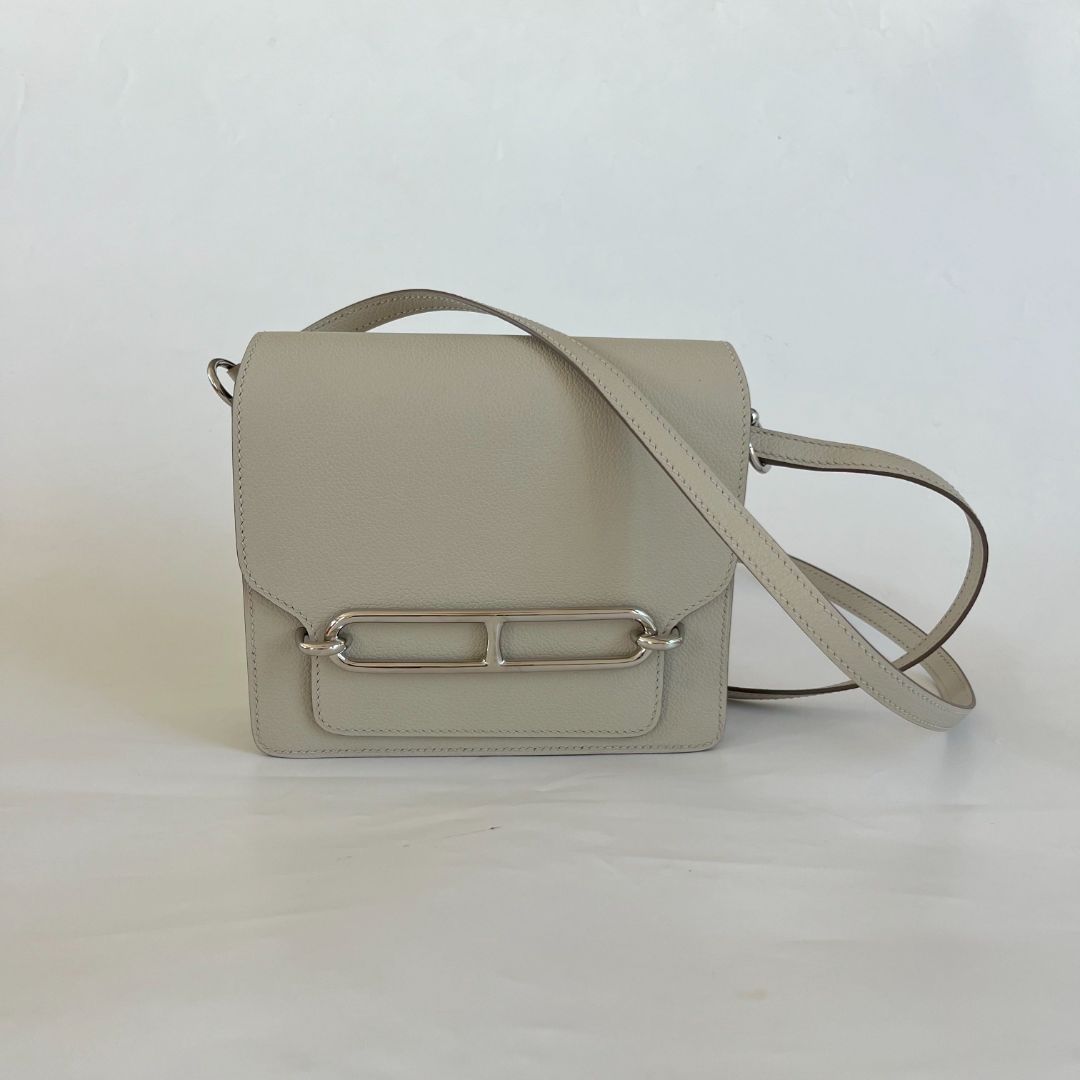 Hermès Beton Evercolor Roulis 18 Mini Bag