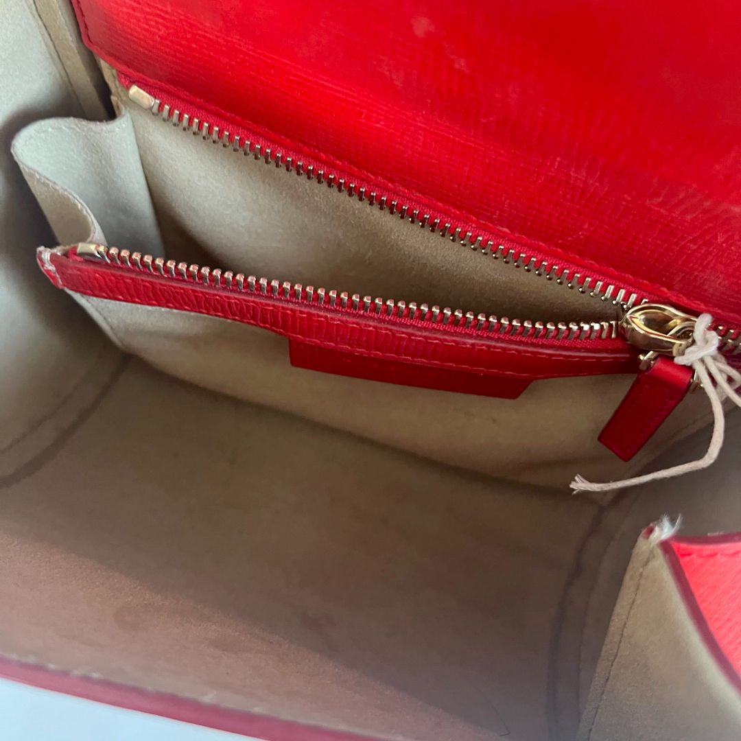 Givenchy Red Mini Pandora Box Bag