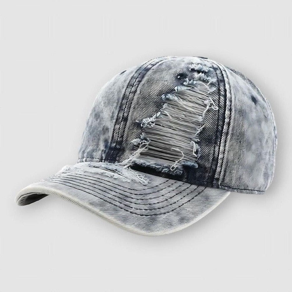 North Royal Norwalk Ripped Denim Cap