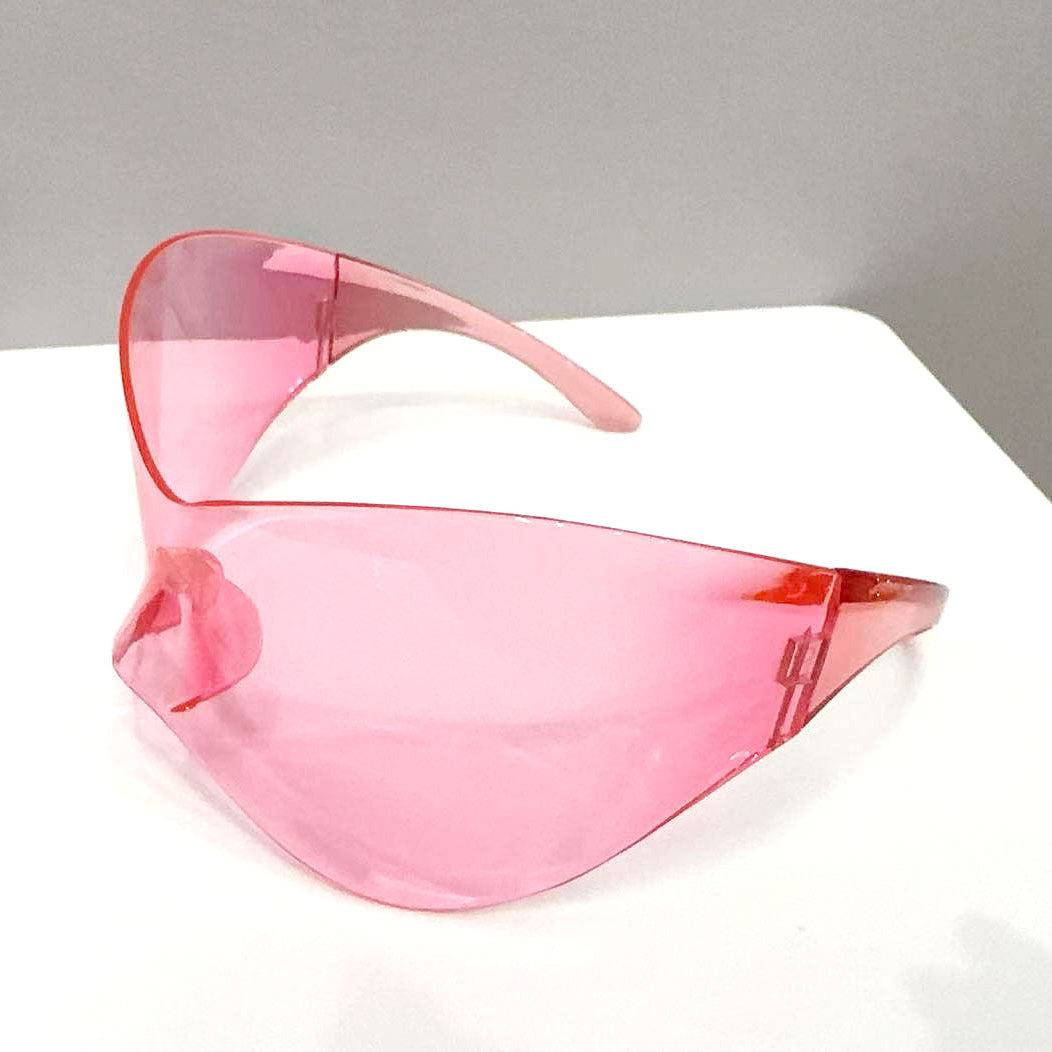 Trendy Y2K Frameless Sunglasses Unisex UV400 Protection