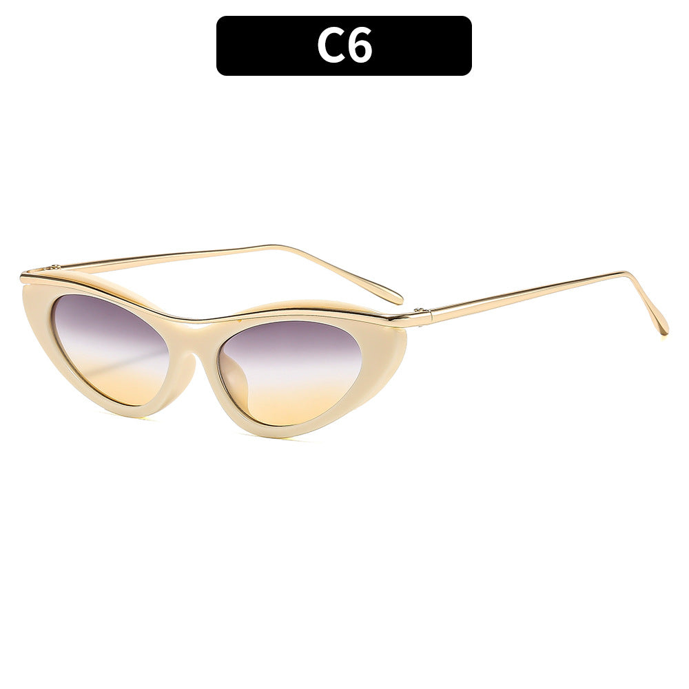 Cat Eye Sunglasses Stylish UV400 Protection for Outdoor Activities