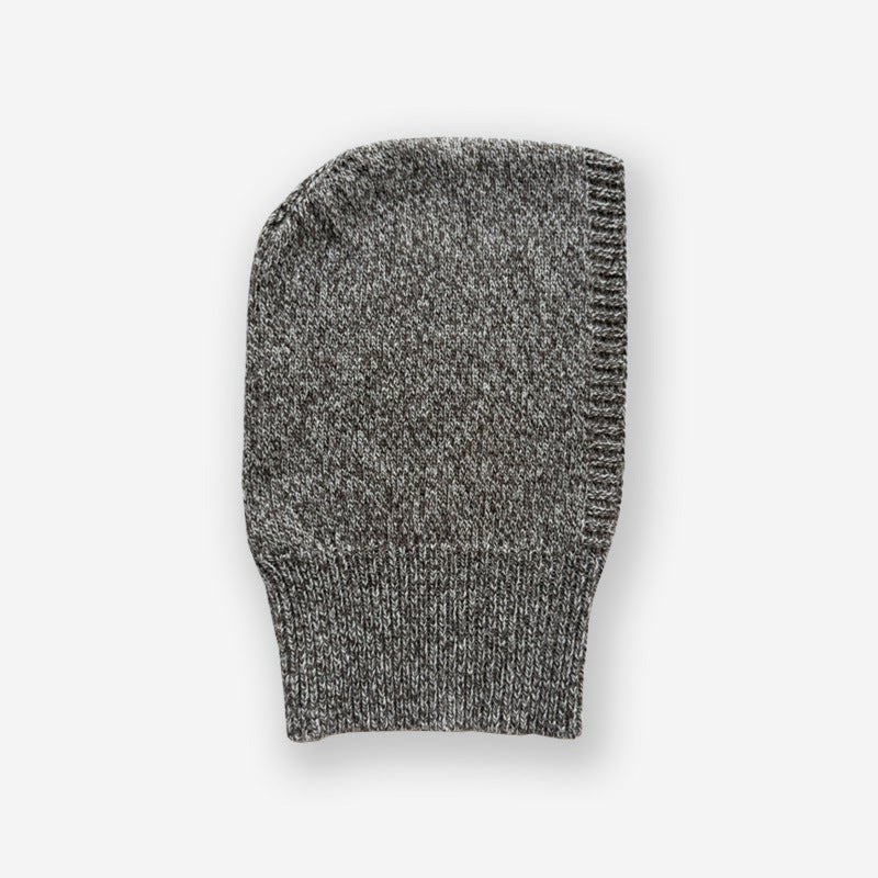 Handmade 50% Wool Blend Colorful Knit Beanie for Women