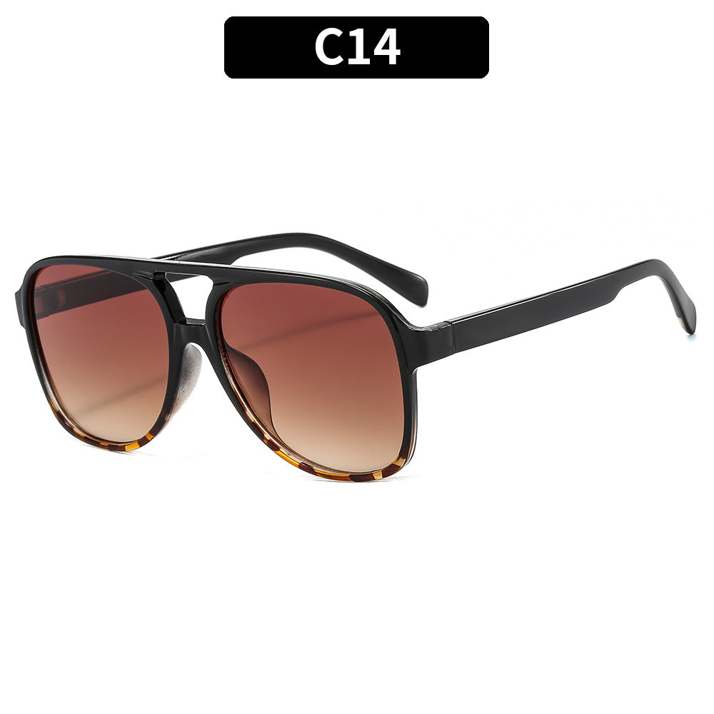 Trendy Retro Square Sunglasses with UV400 Protection