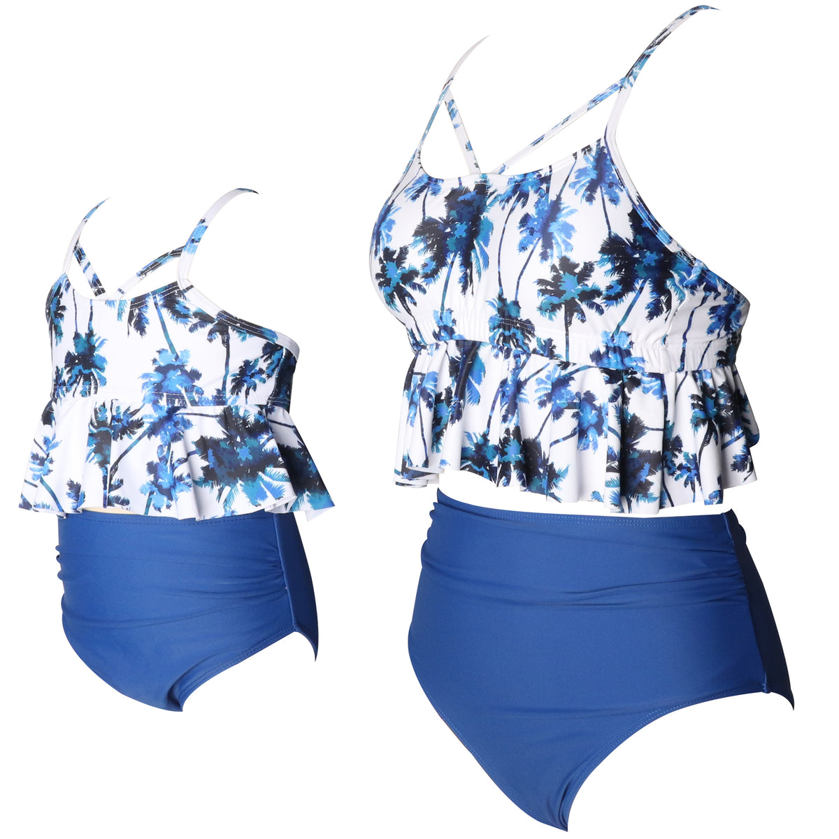 Matching Bikini Swimwear Set For Mothers And Daughters